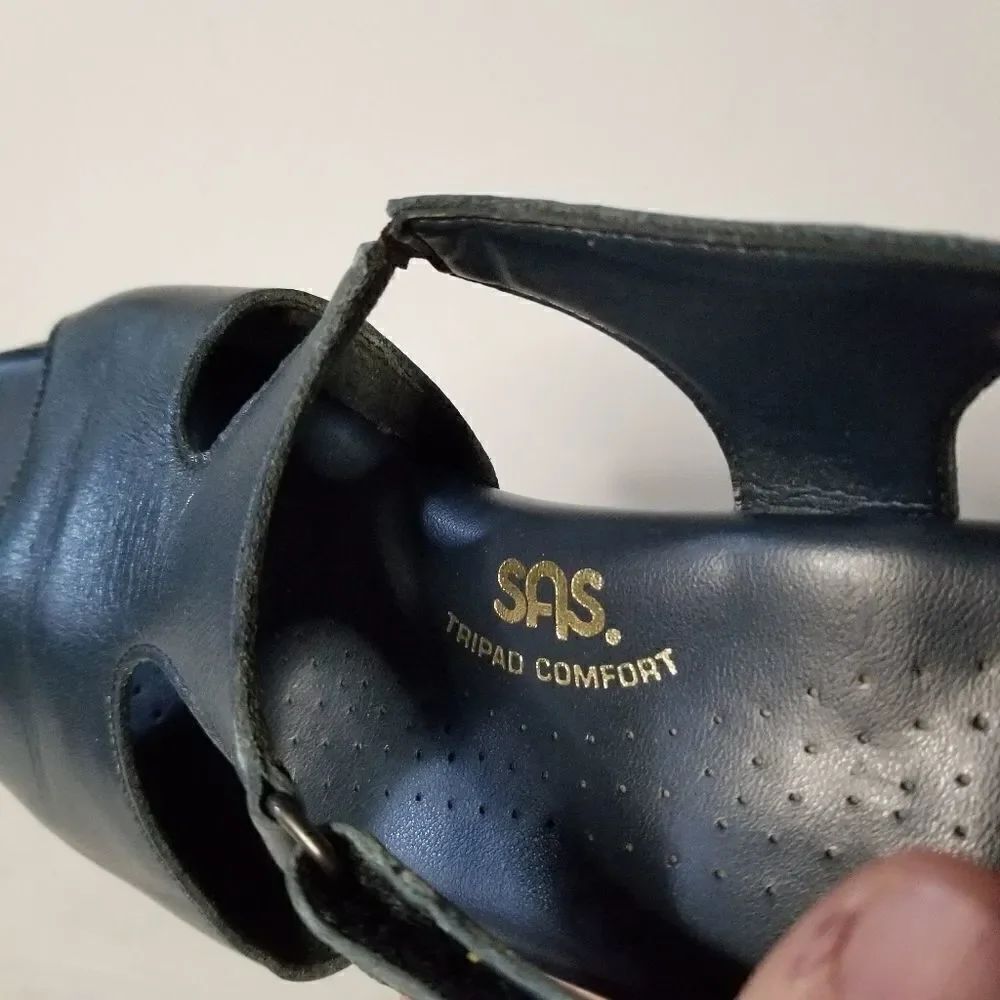 SAS comfort sandal size 8.5 blue - Picture 5 of 7